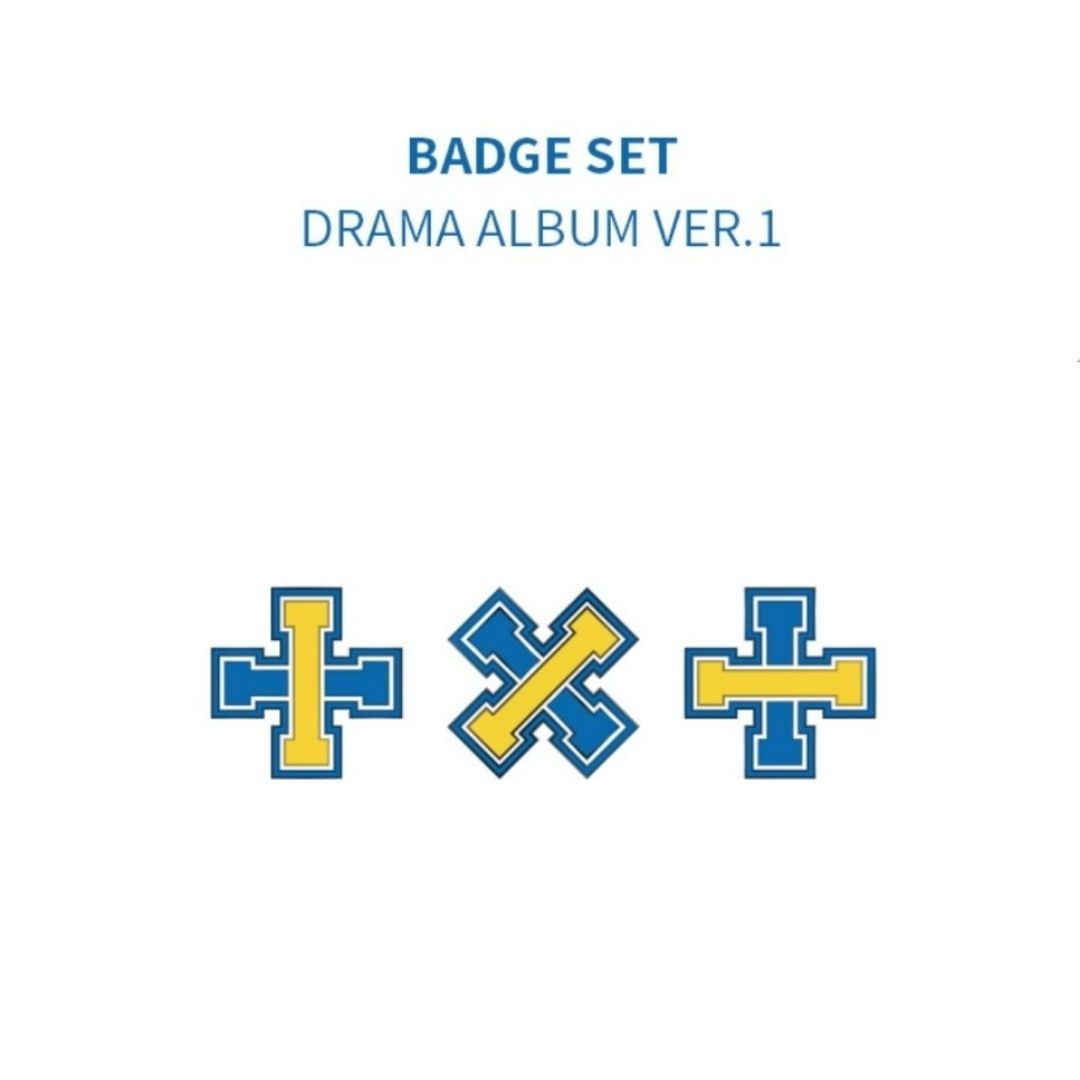 TXT OFFICIAL BADGE SET (DRAMA ALBUM Ver.1)