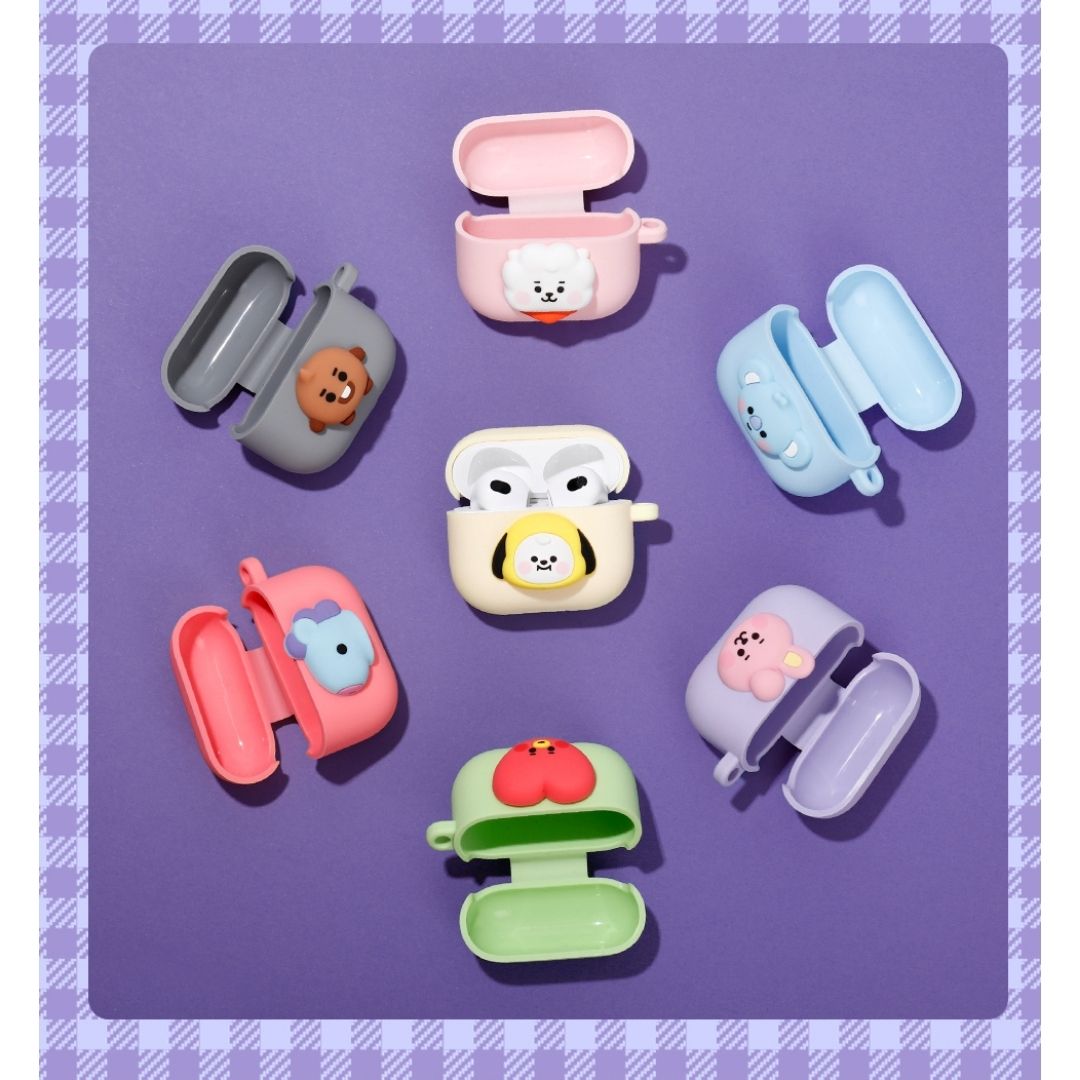 BT21 AIRPODS 3RD Gen Pastel Case