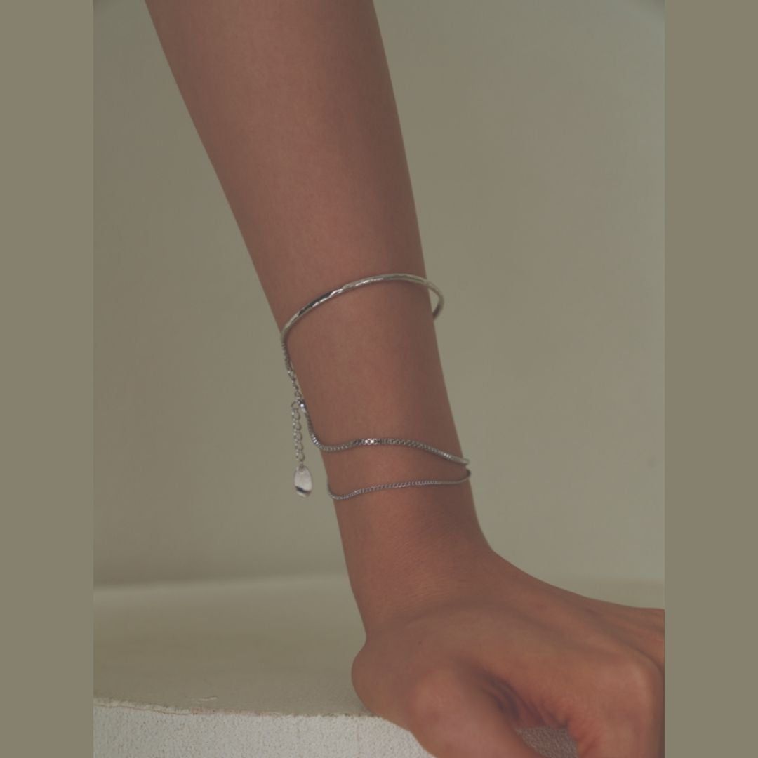 ABITMOR LAYER CHAIN BRACELET (BTS V'S PICK)