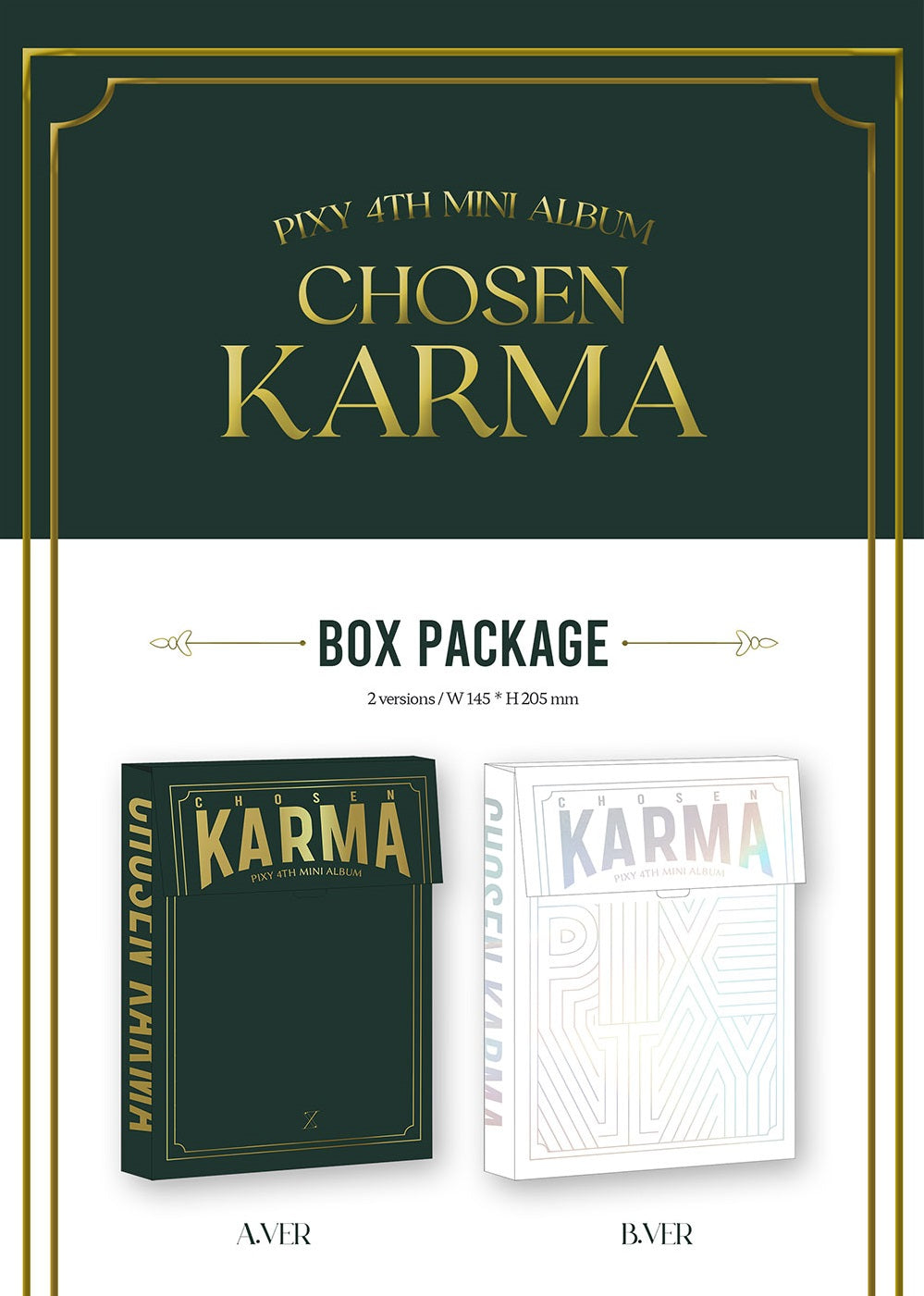 PIXY - CHOSEN KARMA 4TH MINI ALBUM