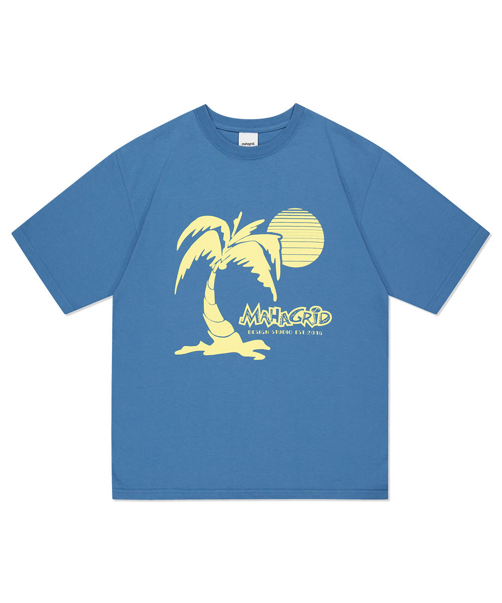 Mahagrid 2023 SUMMER COLLECTION SUNSET BEACH TEE