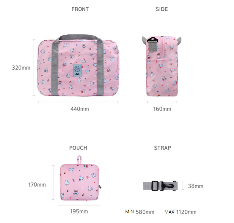 BT21 MININI FOLDING BAG