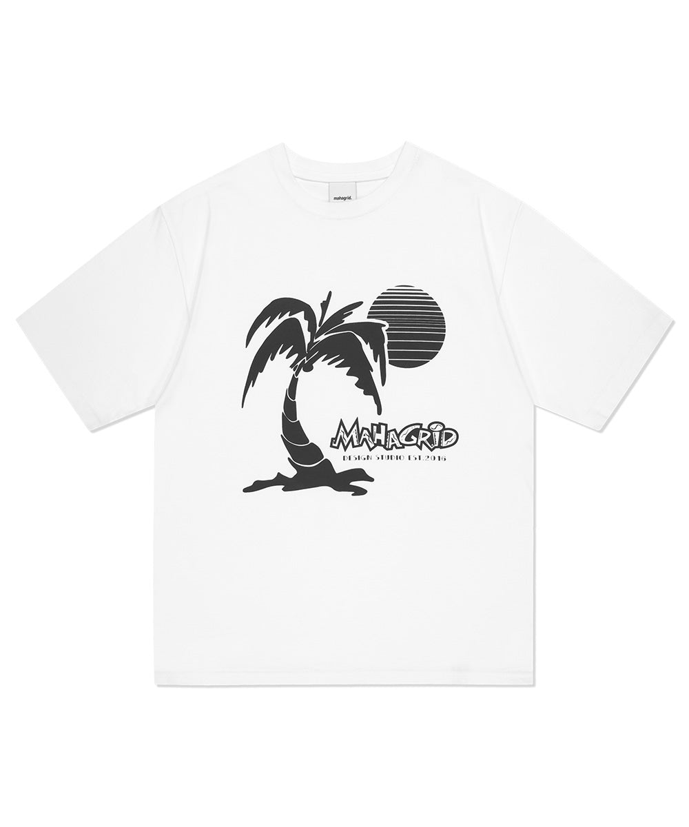 Mahagrid 2023 SUMMER COLLECTION SUNSET BEACH TEE