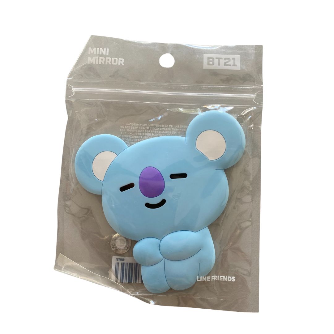BT21 Silicon Mini Hand Mirror