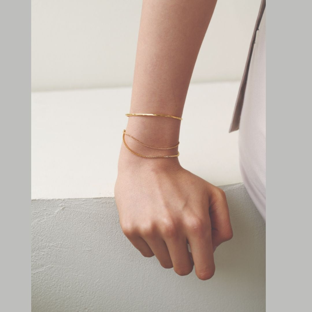 ABITMOR LAYER CHAIN BRACELET (BTS V'S PICK)