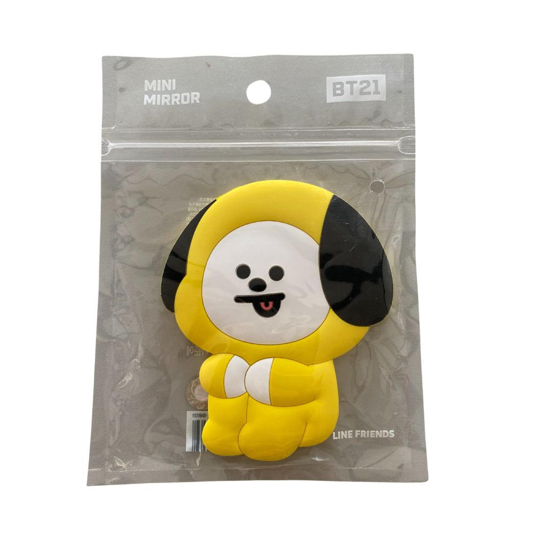 BT21 Silicon Mini Hand Mirror
