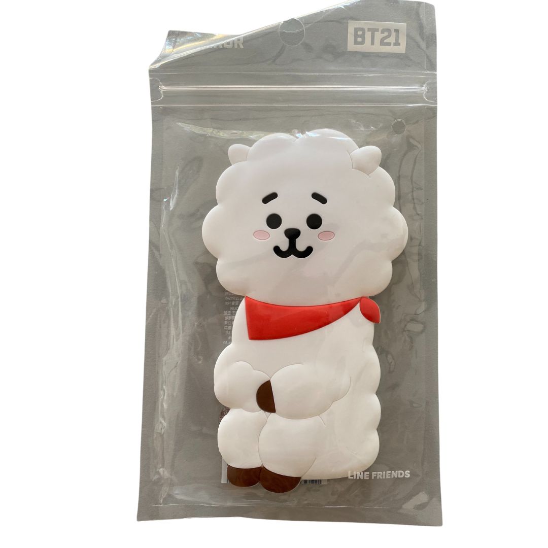 BT21 Silicon Mini Hand Mirror