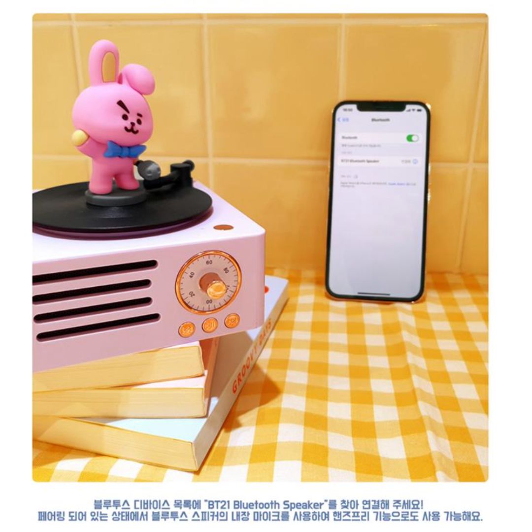 BT21 Turntable Bluetooth Speaker