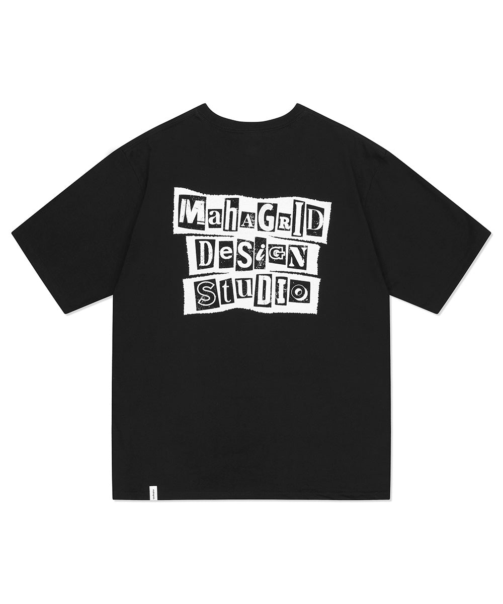 Mahagrid 2023 SUMMER COLLECTION RANSOM NOTE TEE