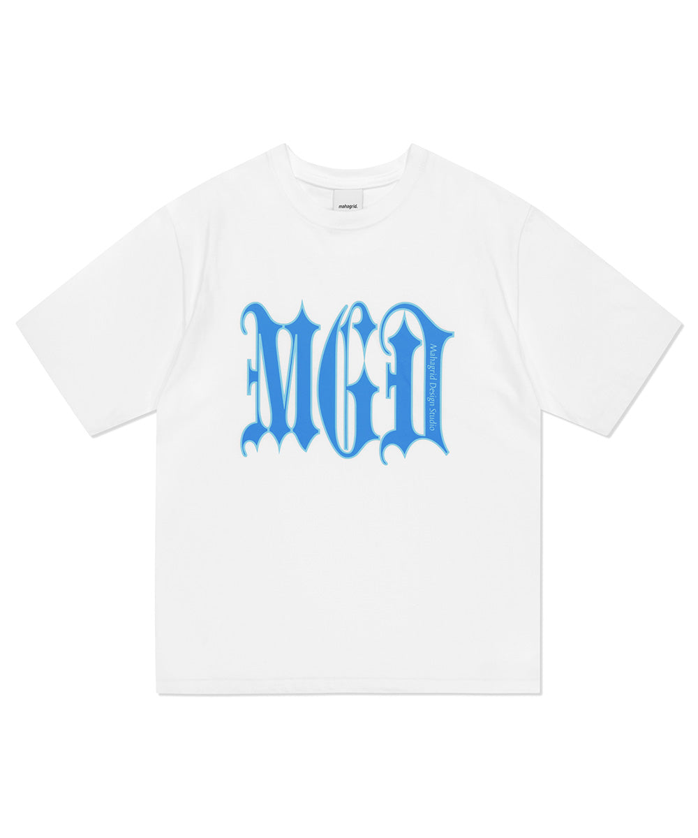 Mahagrid 2023 SUMMER COLLECTION GOTHIC MGD LOGO TEE