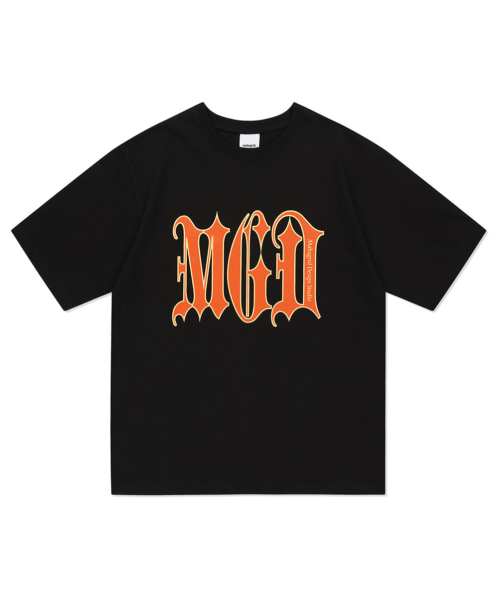 Mahagrid 2023 SUMMER COLLECTION GOTHIC MGD LOGO TEE