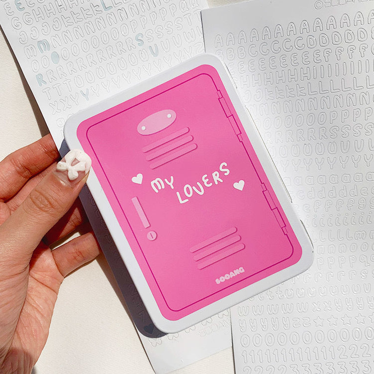 SOOANG STUDIO 004 6mm ABC Stickers