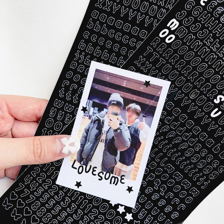 SOOANG STUDIO 004 6mm ABC Stickers