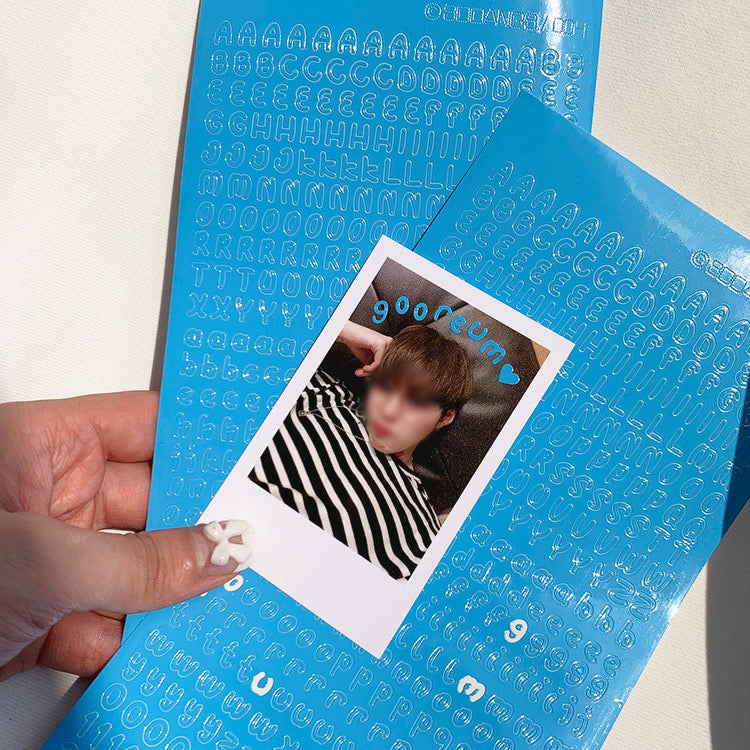 SOOANG STUDIO 004 6mm ABC Stickers