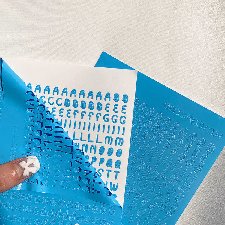 SOOANG STUDIO 004 6mm ABC Stickers