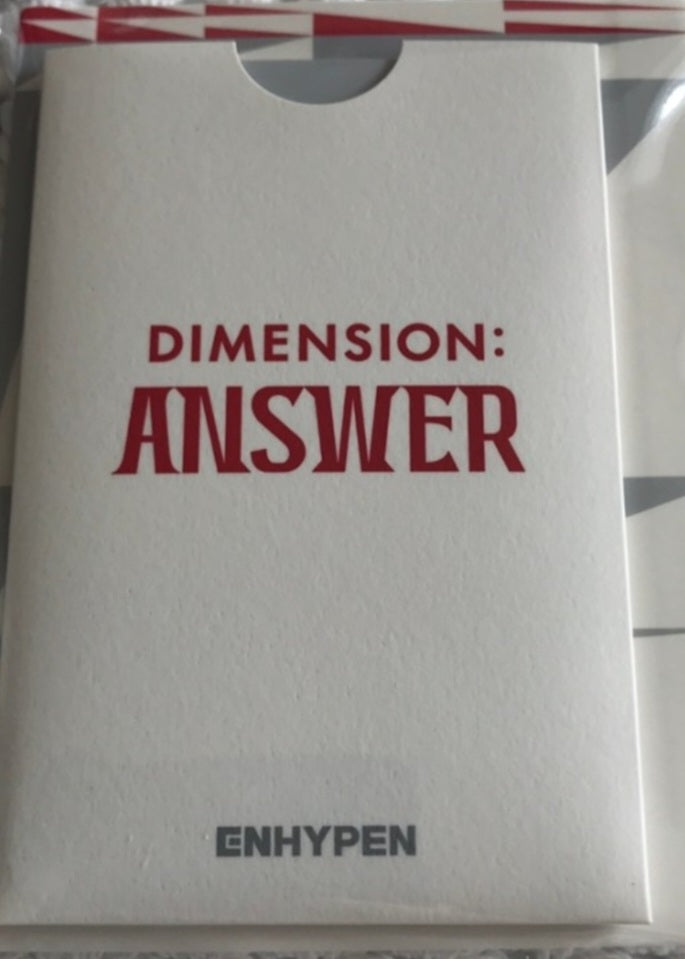 ENHYPEN-REPACKAGE ALBUM DIMENSION : ANSWER