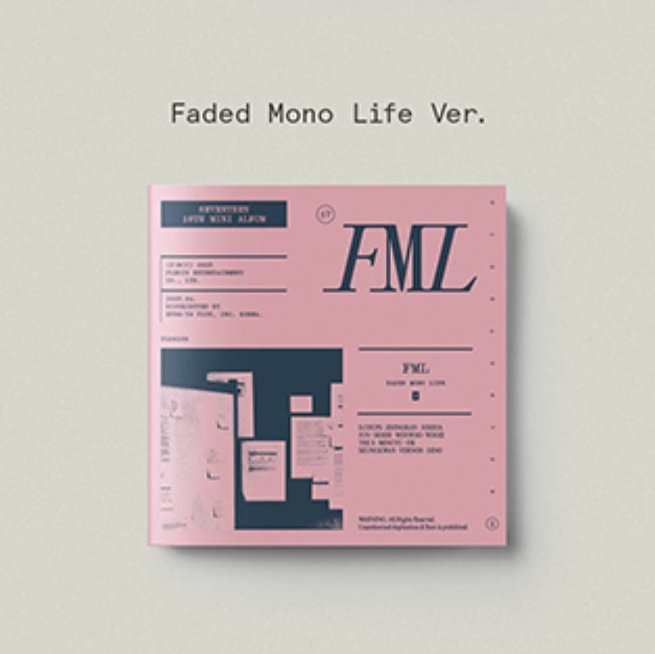 SEVENTEEN - FML 10TH MINI ALBUM
