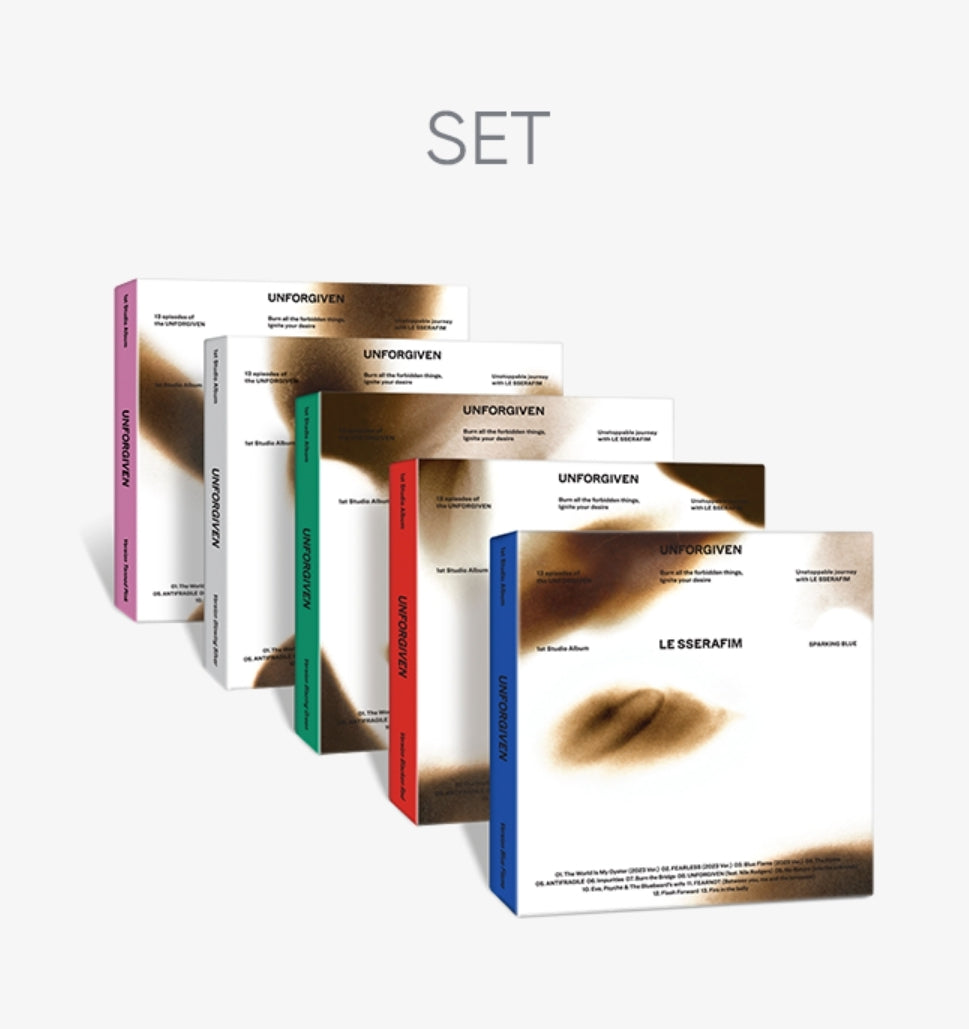 LE SSERAFIM - UNFORGIVEN 1ST STUDIO ALBUM COMPACT VER.