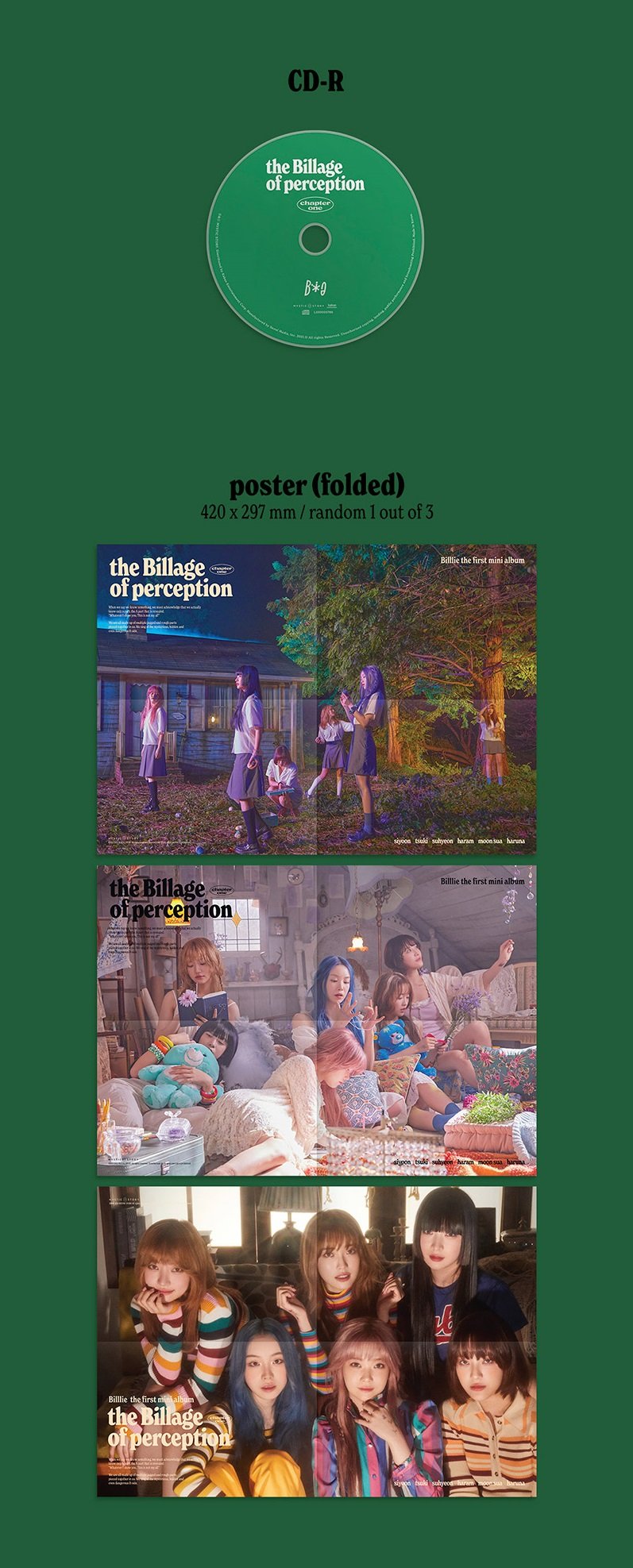 Apple Music BILLLIE - 1ST MINI ALBUM THE BILLAGE OF PERCEPTION CHAPTER ONE
