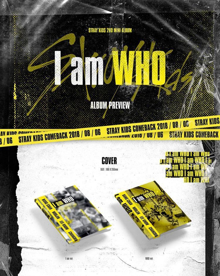 STRAY KIDS - 2ND MINI ALBUM - I am WHO