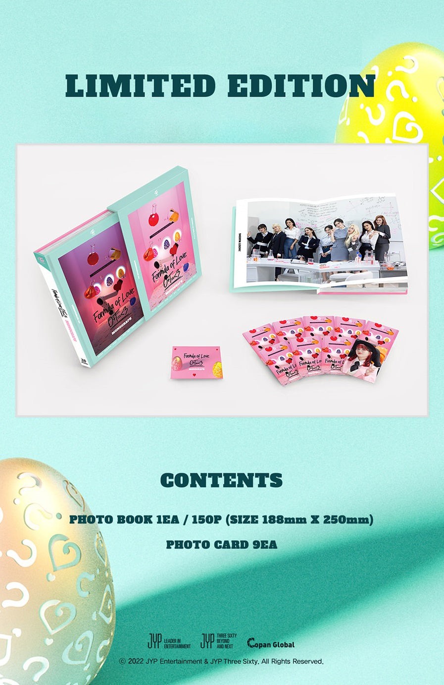 TWICE - MONOGRAPH FORMULA OF LOVE: O+T=<3 photobook