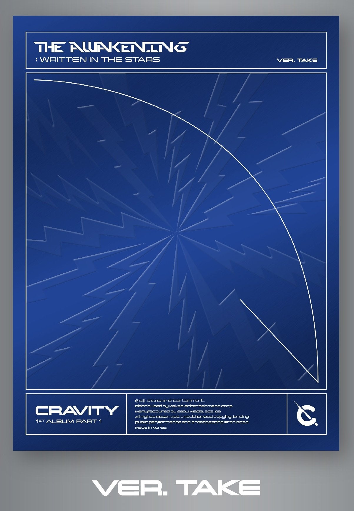 Apple Music VER. TAKE CRAVITY - 1ST FULL ALBUM PART.1 THE AWAKENING WRITTEN IN THE STARS