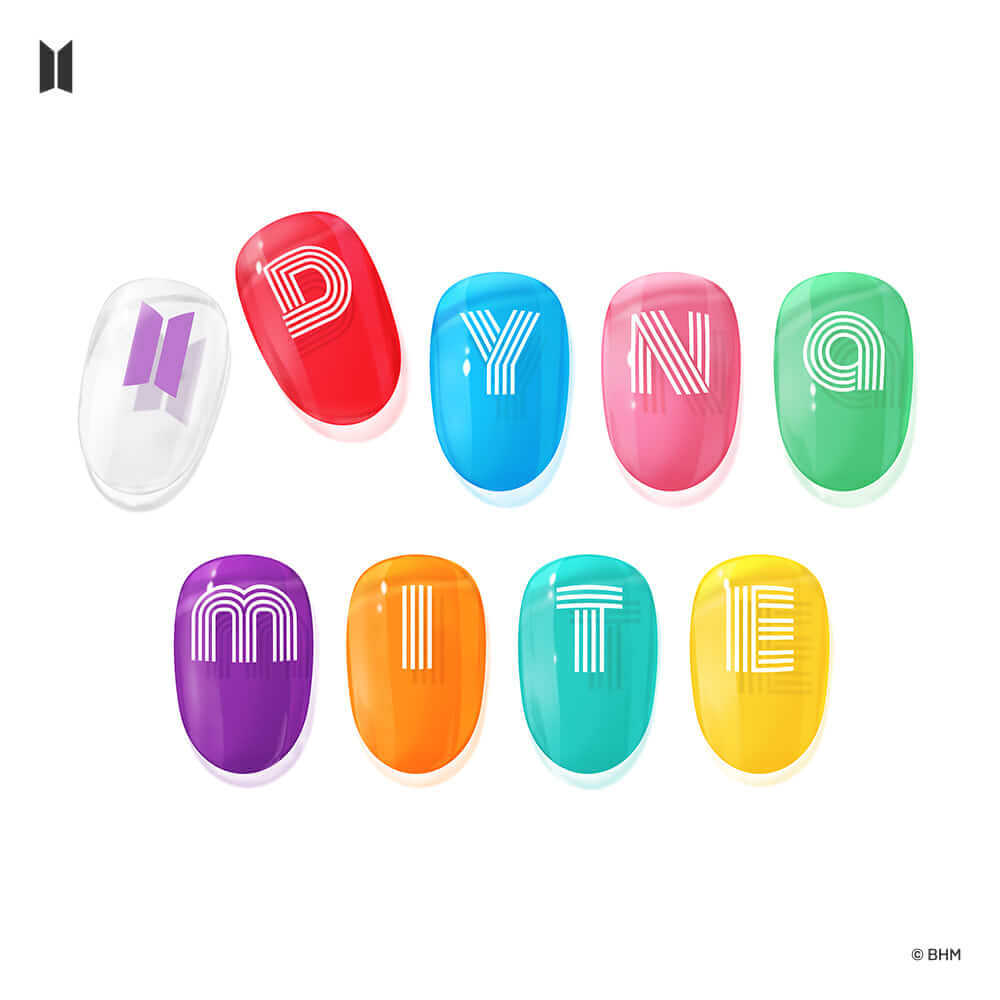 BTS x Gelato Factory Jellymix Nail Color Dynamite (DISCO Edition)