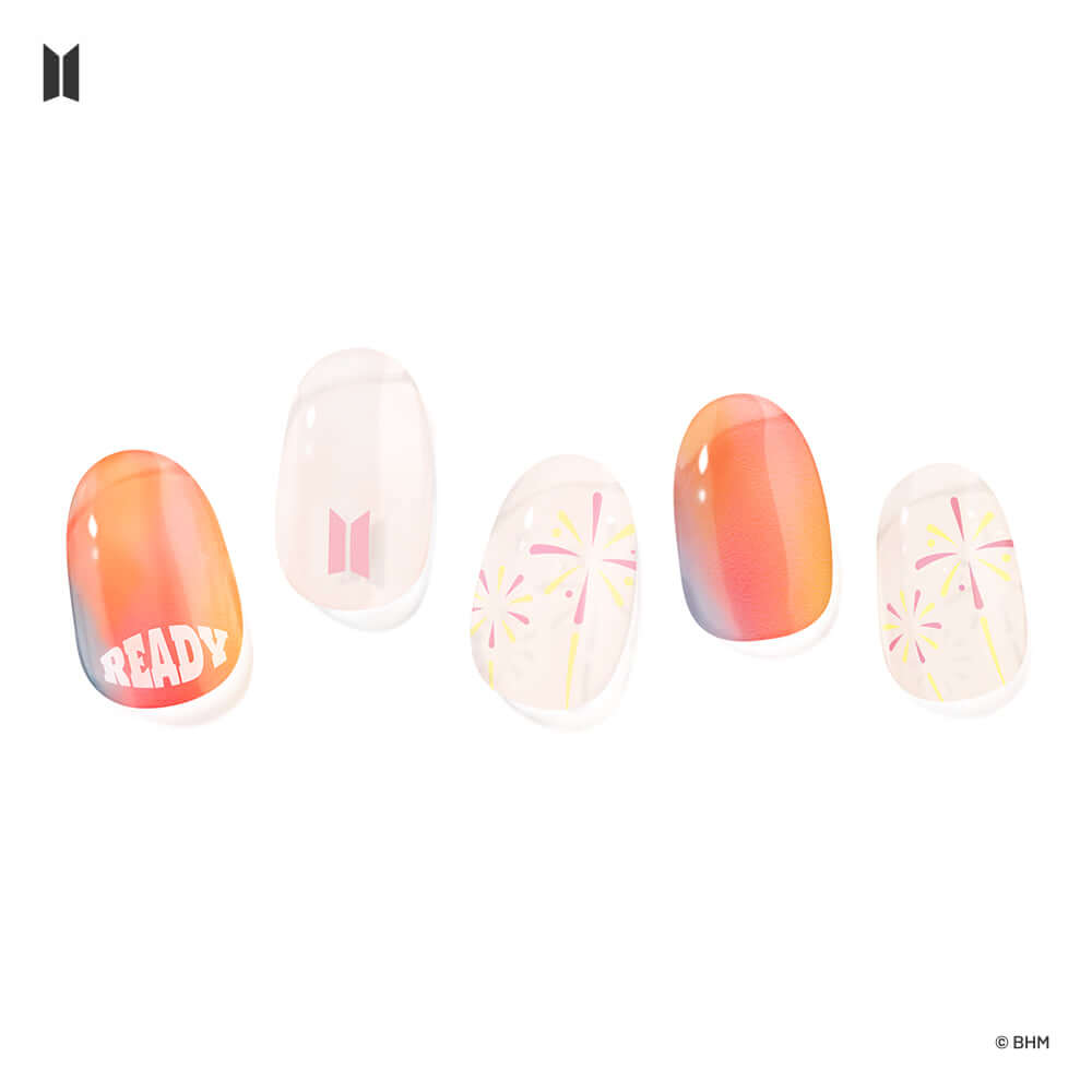 BTS x Gelato Factory Jellymix Nail Firework Festival (RETRO Edition)