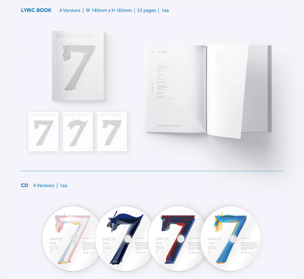 BTS MAP OF THE SOUL : 7