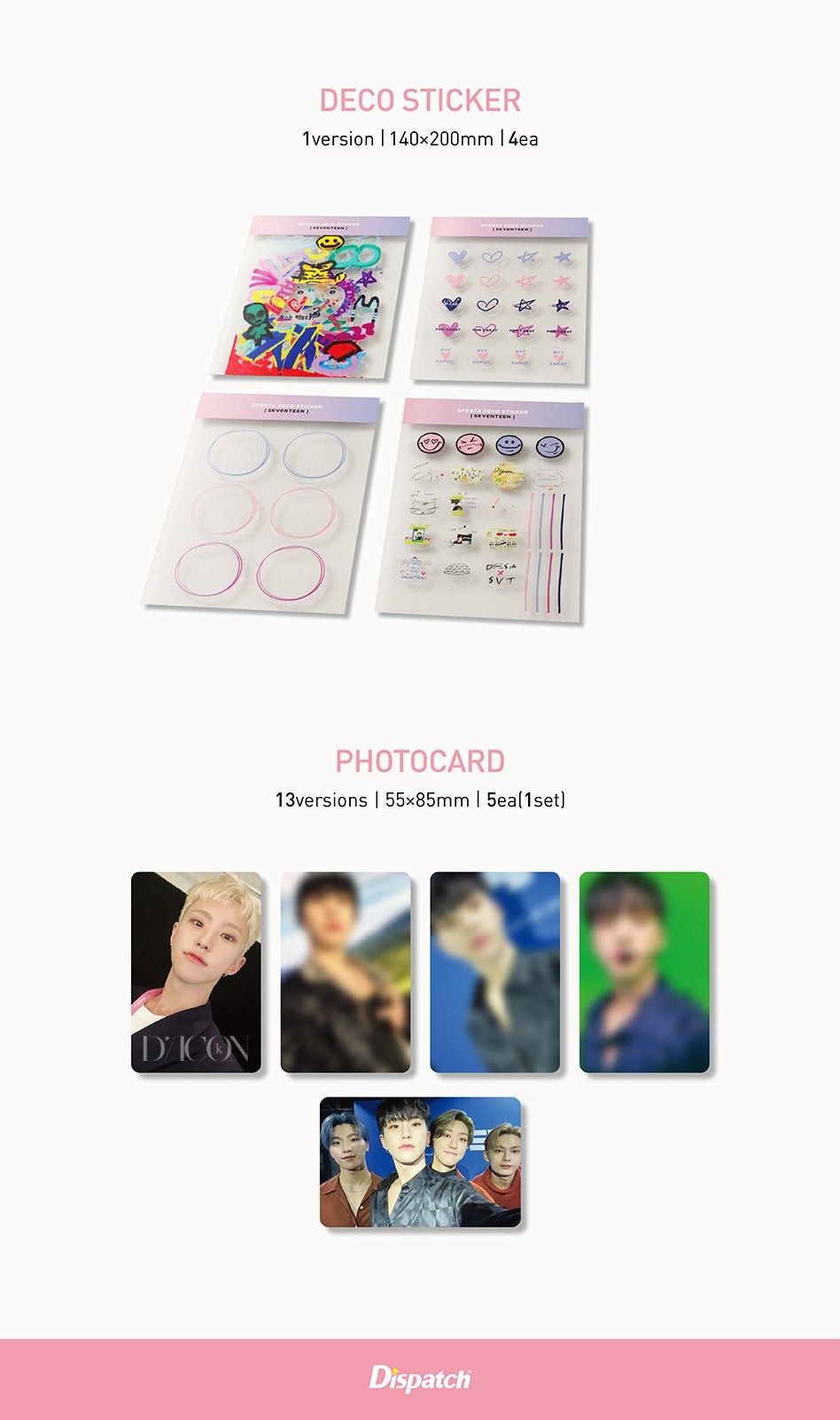 SEVENTEEN - DICON DFESTA SPECIAL PHOTOBOOK 3D LENTICULAR COVER