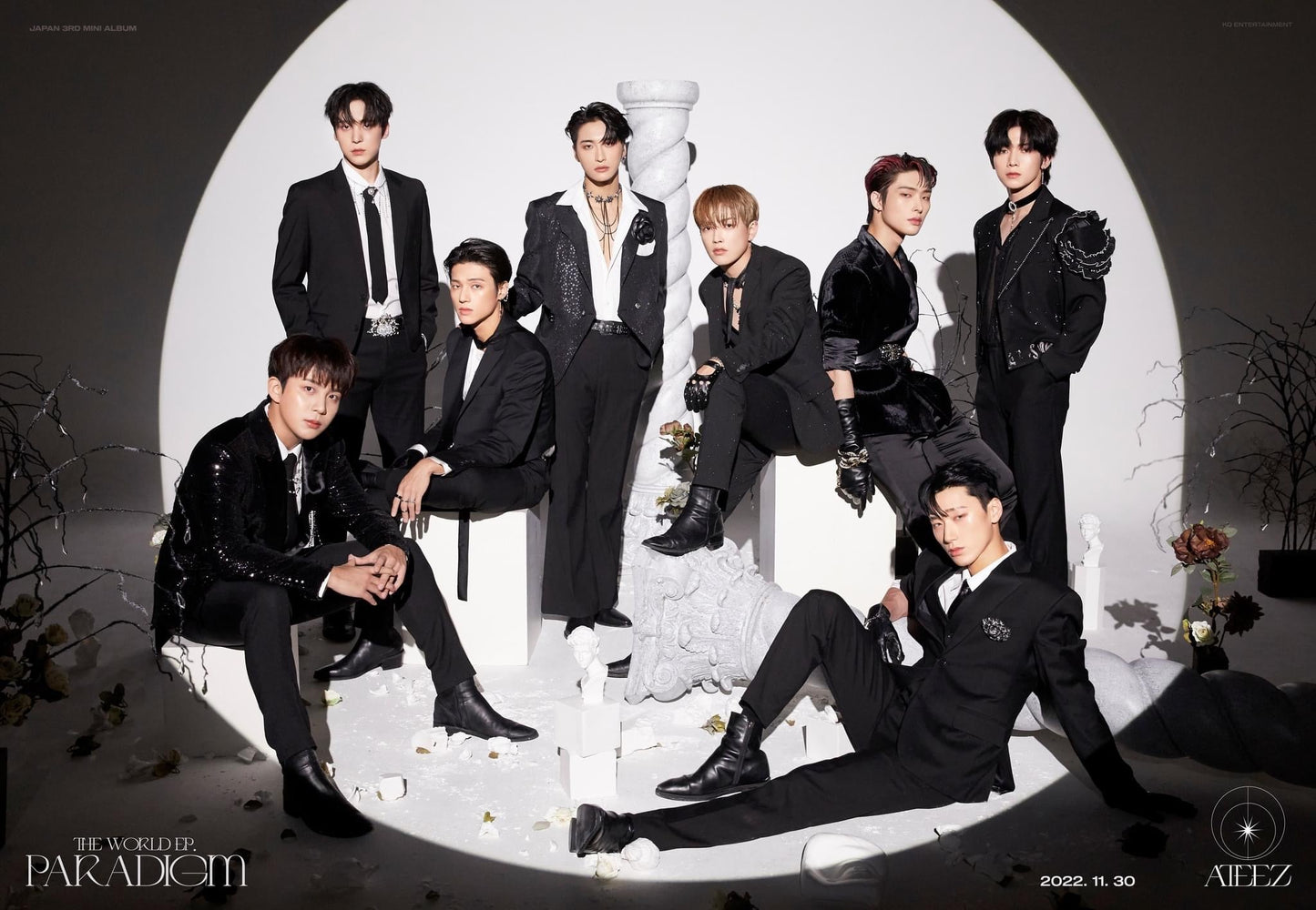 ATEEZ JAPAN 3RD MINI ALBUM "THE WORLD EP.PARADIGM"