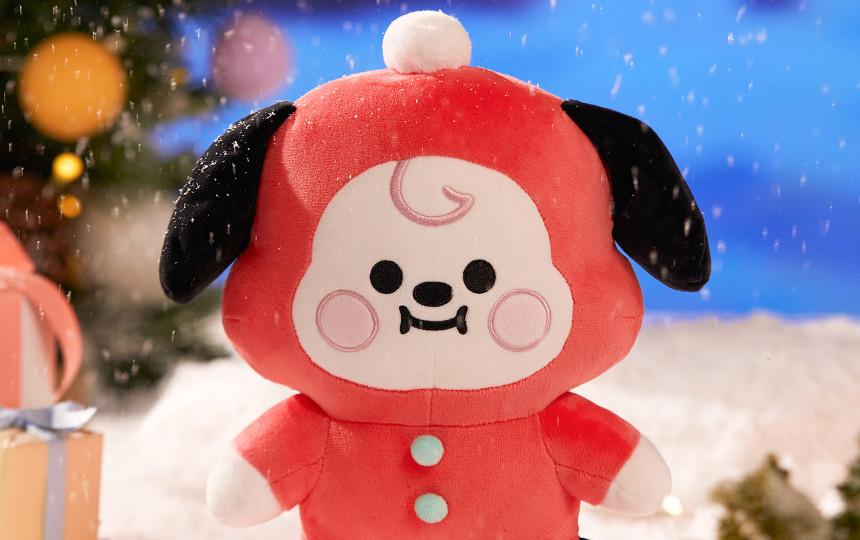 LINE FRIENDS MINI DOLL / CHIMMY BT21 BABY HOLIDAY EDITION