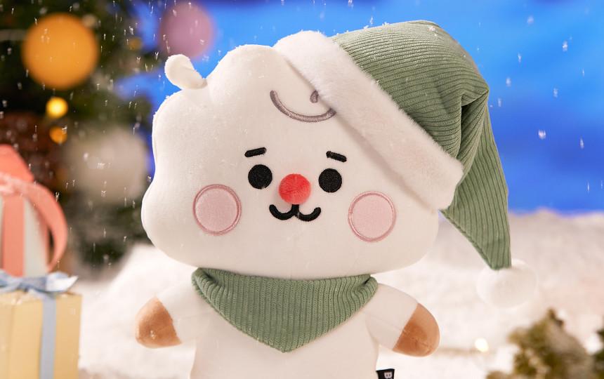 LINE FRIENDS MINI DOLL / RJ BT21 BABY HOLIDAY EDITION