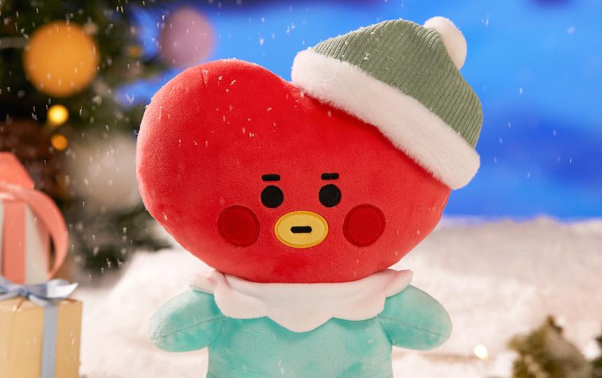 LINE FRIENDS MINI DOLL / TATA BT21 BABY HOLIDAY EDITION