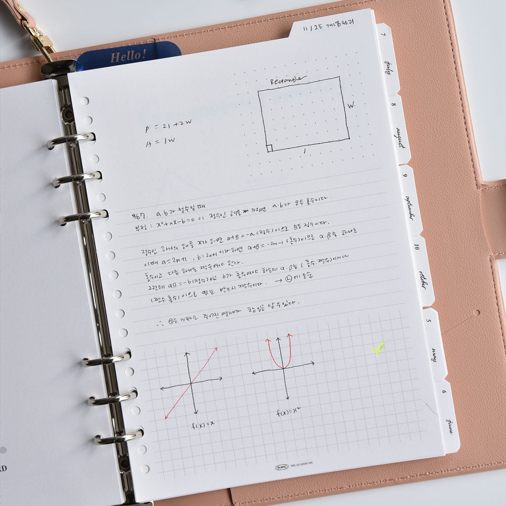 A5 FREESTYLE INDEX PAD