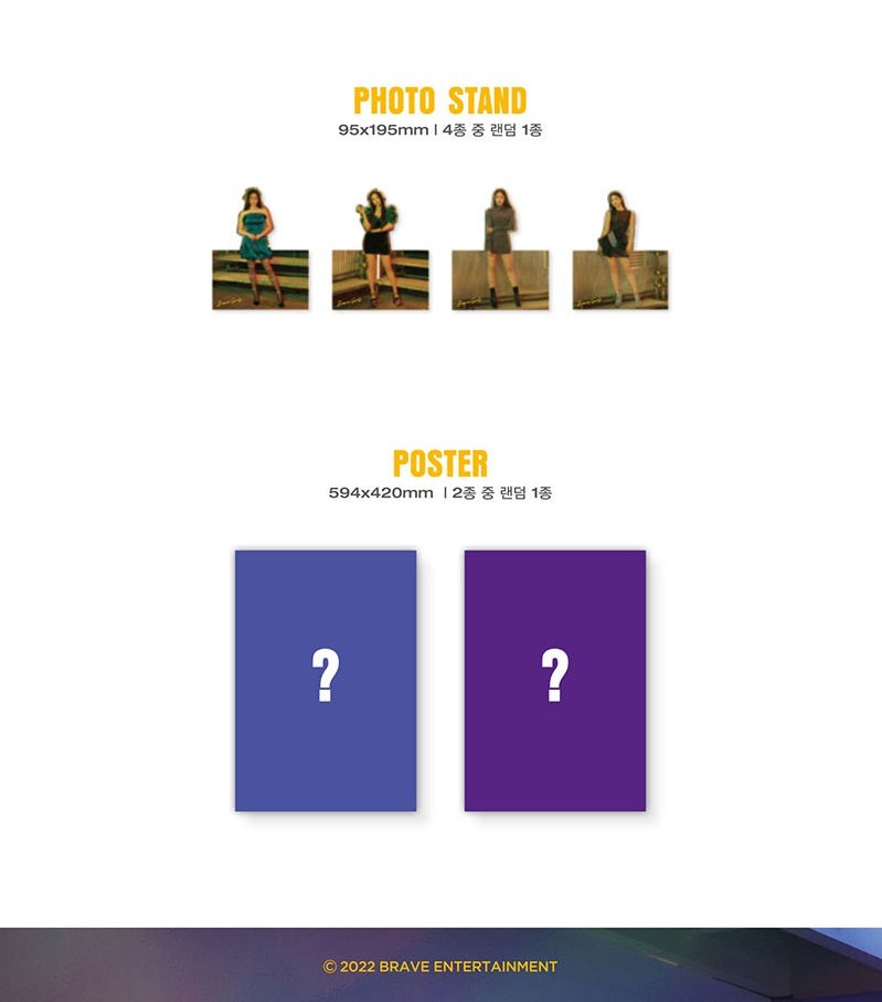 BRAVE GIRLS - 6TH MINI ALBUM THANK YOU