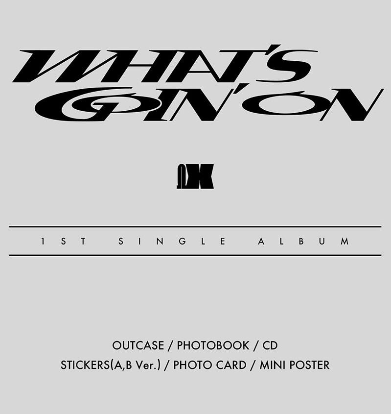OMEGA X - 1ST SINGLE ALBUM WHATS GOIN ON