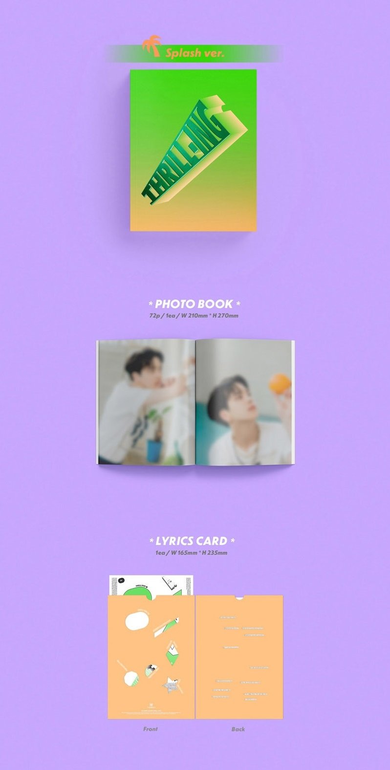 THE BOYZ - 6TH MINI ALBUM THRILL-ING