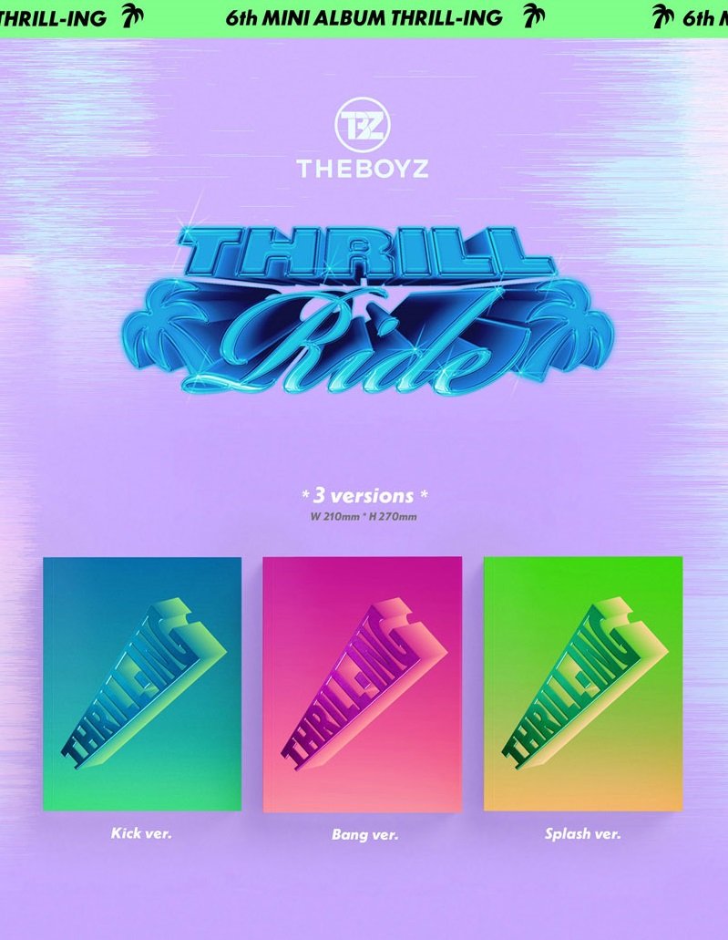 THE BOYZ - 6TH MINI ALBUM THRILL-ING
