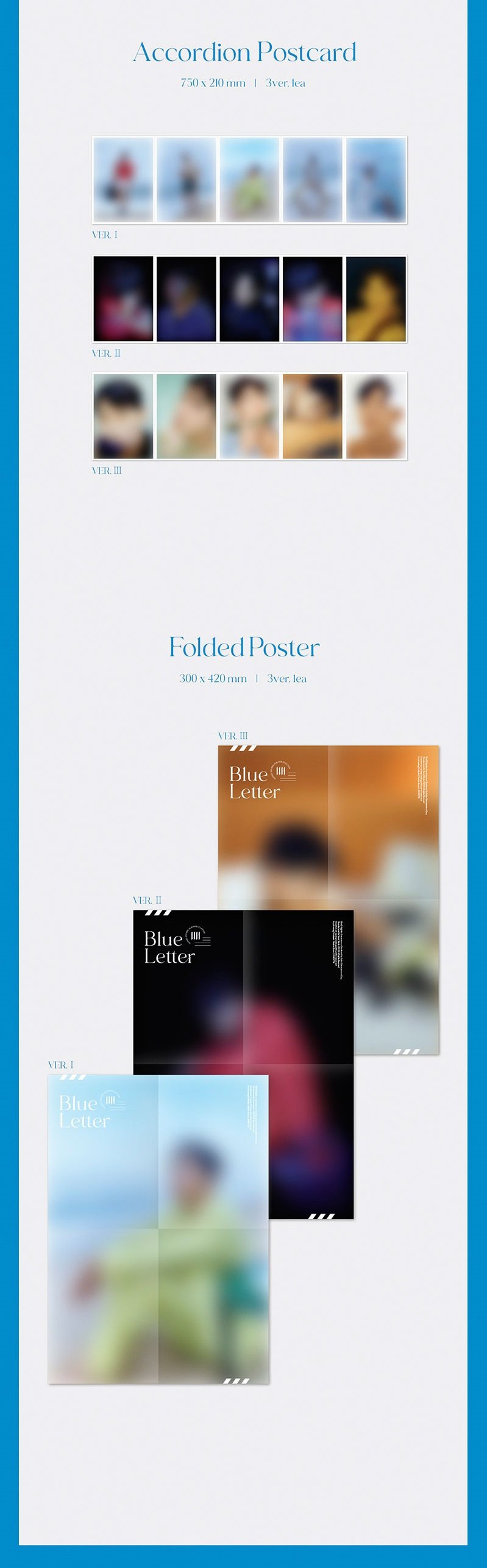 WONHO - 2ND MINI ALBUM BLUE LETTER