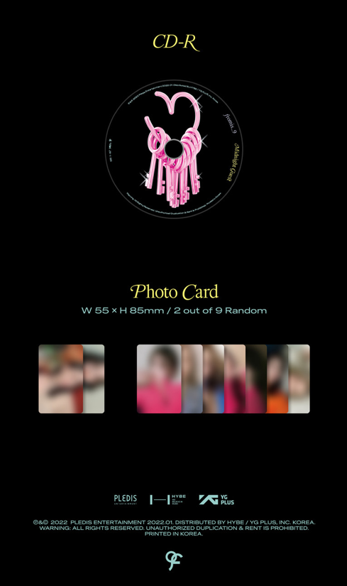 FROMIS_9 - 4TH MINI ALBUM MIDNIGHT GUEST (JEWEL CASE VER.)