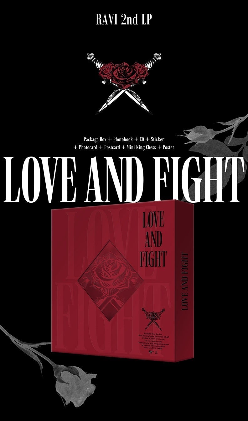 RAVI - 2ND FULL ALBUM LOVE & FIGHT