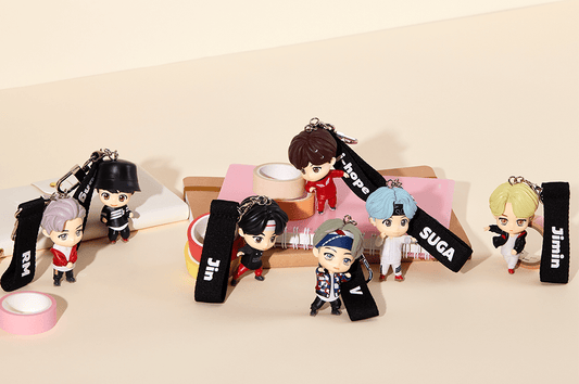 BTS TINYTAN FIGURE KEYRING