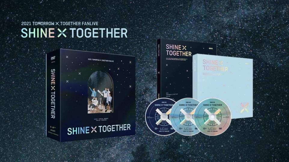 エンタメ/ホビーTXT SHINE X TOGETHER DVD - K-POP/アジア