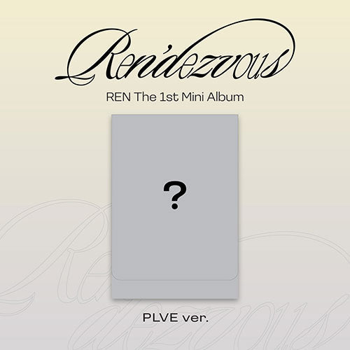 REN NUEST - RENDEZVOUS 1ST MINI ALBUM PLVE VER.