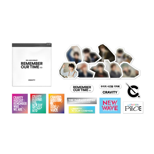 CRAVITY REMEMBER OUR TIME -  Sticker Pack