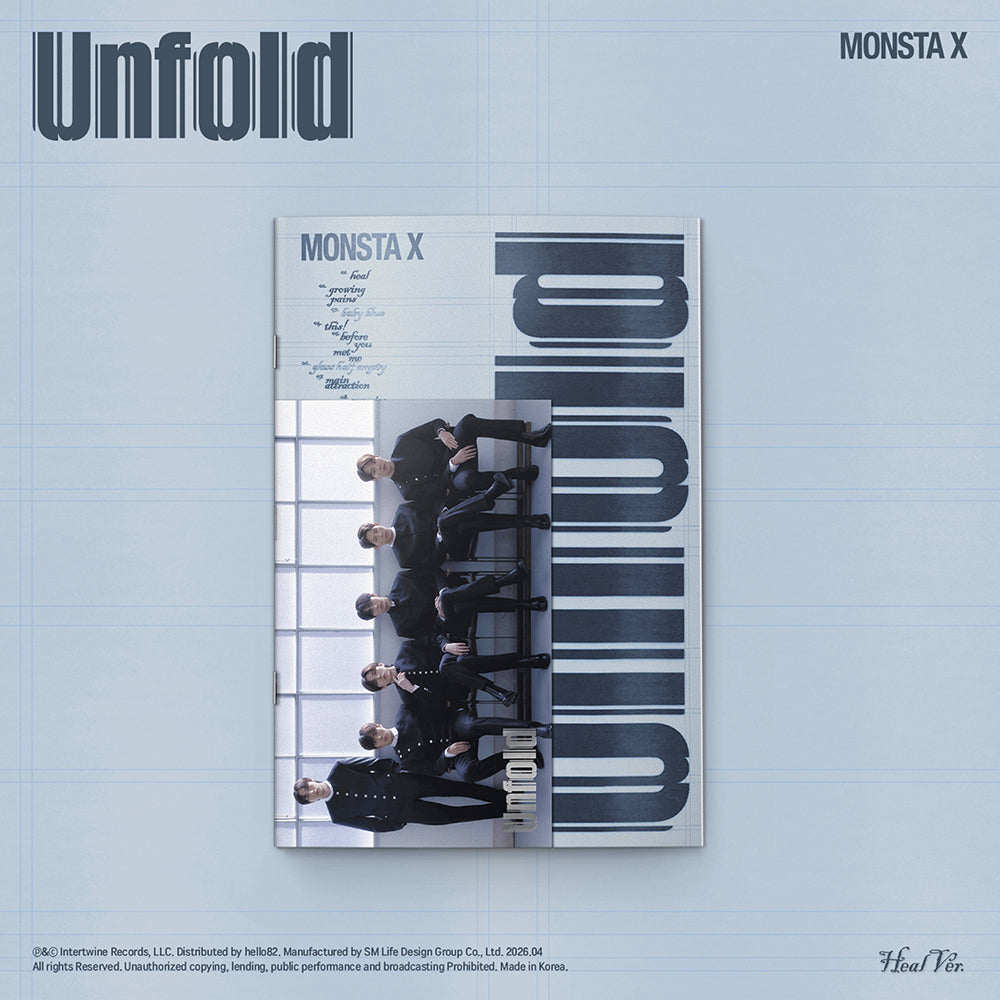 MONSTA X - USA Album [Unfold] Standard