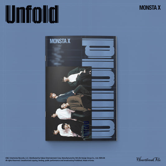 [Pre-Order] MONSTA X - USA Album [Unfold] Standard