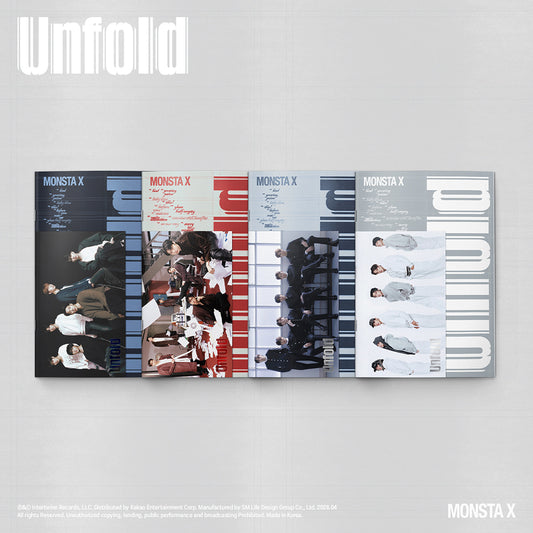 MONSTA X - USA Album [Unfold] Standard