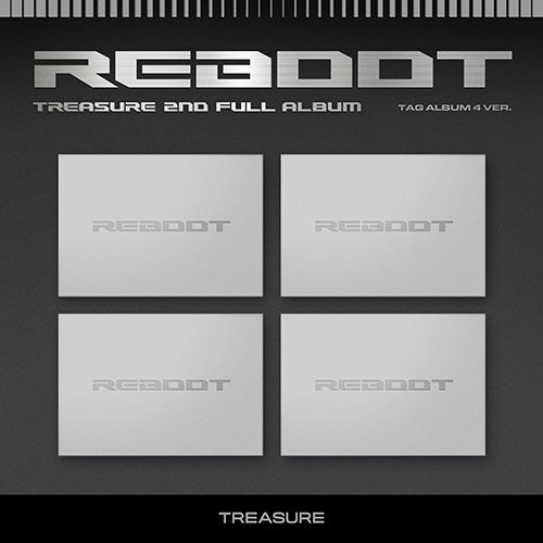 TREASURE - REBOOT 2ND FULL ALBUM YG TAG ALBUM VER.